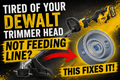 Dewalt 20V Weed Eater 4 string head.